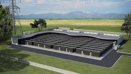 電池儲能項(xiàng)目示意圖