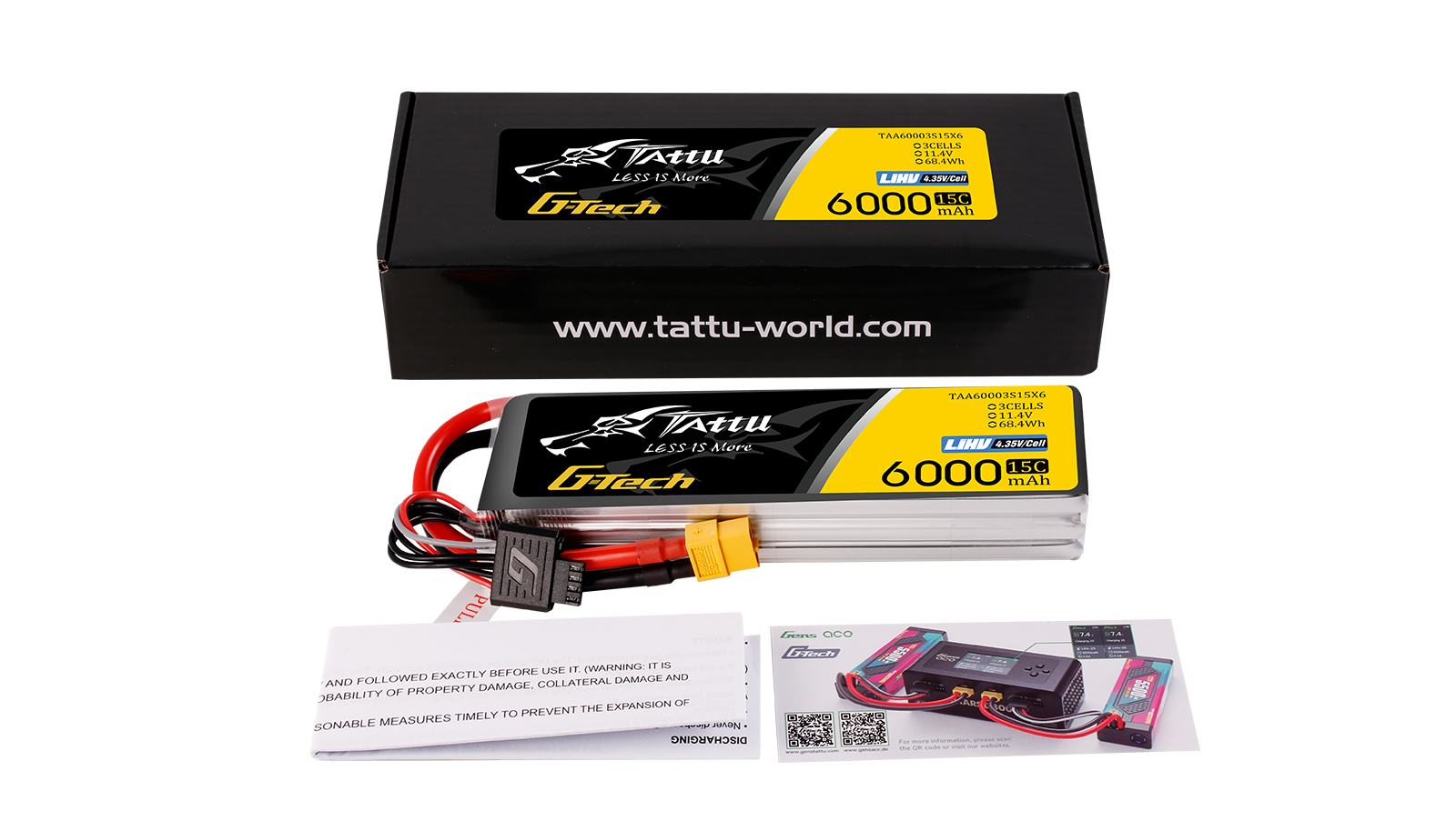 Tattu 8000mAh 11.4V 3S G-Tech 無人機燈光秀電池