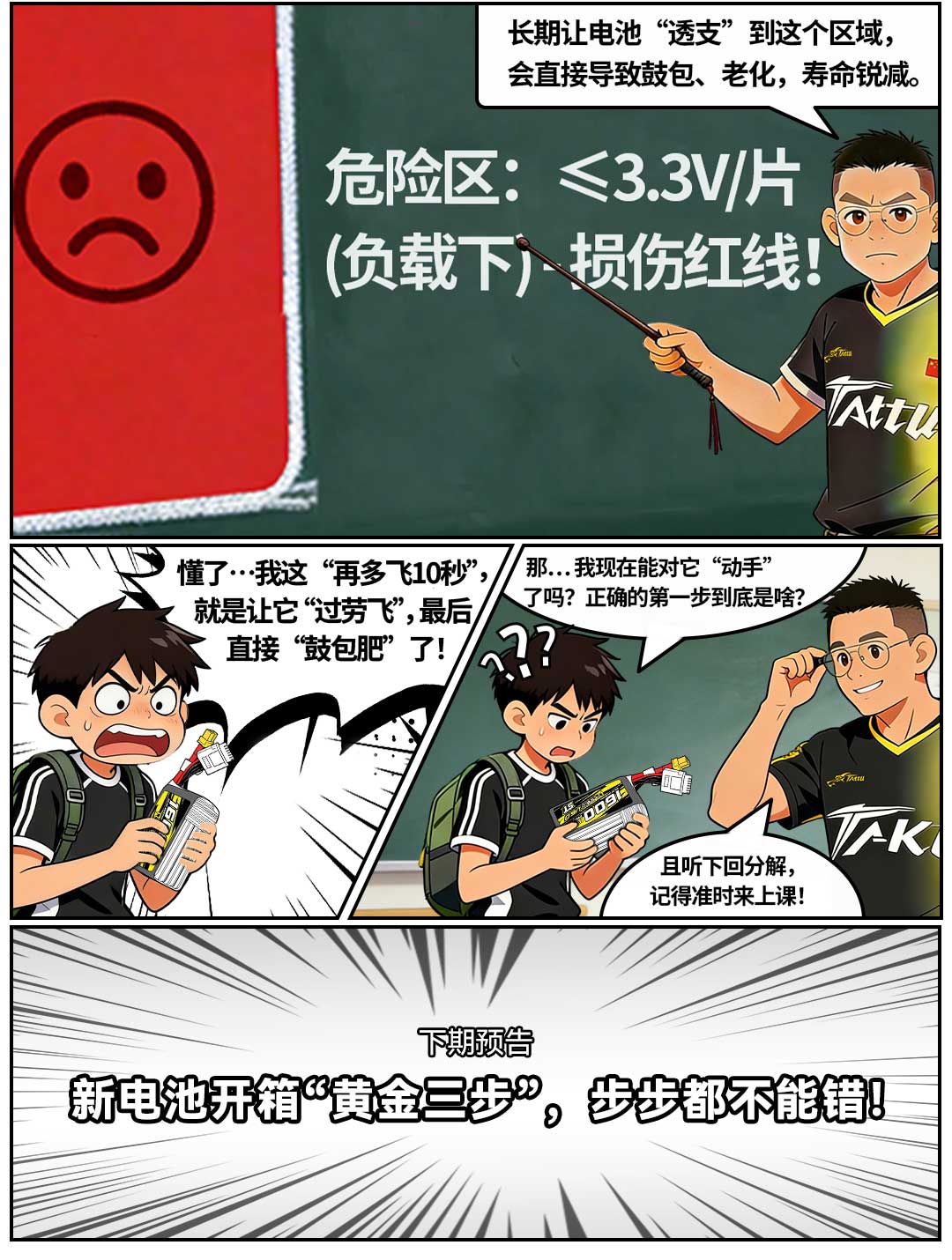 認(rèn)識穿越機(jī)電池幾大核心參數(shù)！