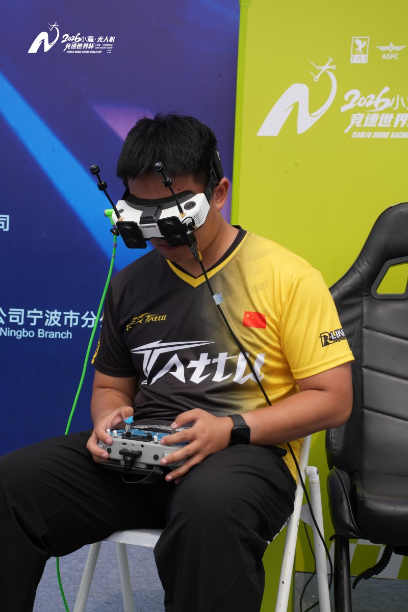 Tattu飛手比賽中
